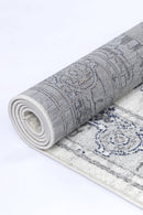 Misty Grove Grey Traditional Rug