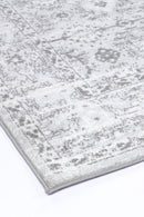 Moonlit Grove Grey Traditional Rug