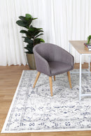 Silver Grove Grey Traditional Rug