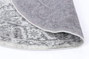Sunset Grove Cream Grey Traditional Round Rug