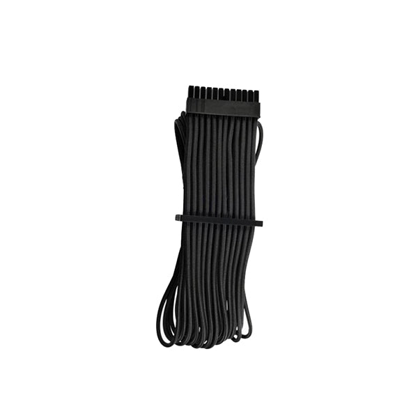 For Corsair Psu Black Premium Individually Sleeved Atx 24 Pin Cable