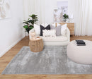 Lagoon Haven Grey Shag Rug