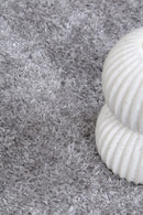Lagoon Haven Grey Shag Rug