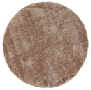 Misty Haven Camel Shag Round Rug