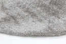 Orchid Haven Grey Shag Round Rug