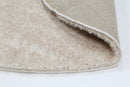 Pearl Haven Ivory Shag Round Rug