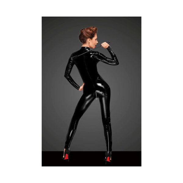 Pvc Overall With 3 Way Zipper Black 3 Extra Large