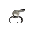 Morgan Finger Grip Metal Whistle