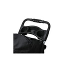 4 Wheels Pet Stroller Dog Cat Cage Black