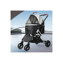 4 Wheels Pet Stroller Dog Cat Pram