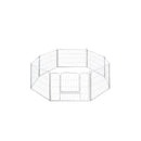 8 Panel Pet Dog Playpen Puppy White