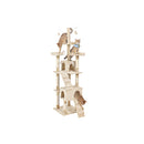 Cat Tree Scratching Post Scratcher Beige