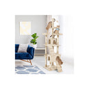 Cat Tree Scratching Post Scratcher Beige