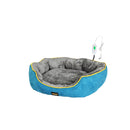 Electric Pet Heater Bed Heated Blue Small