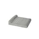 Pet Bed Chew Proof Memory Foam Grey