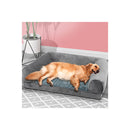 Pet Bed Sofa Dog Bedding Soft Warm Xxl Grey
