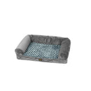 Pet Bed Sofa Dog Bedding Soft Warm Xxl Grey