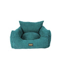 Pet Car Booster Seat Dog Protector Medium Green