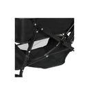 Pet Stroller Dog Cat Carrier Foldable Black