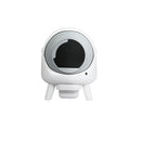 Smart Self Cleaning Cat Litter Box App Control White