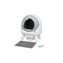 Smart Self Cleaning Cat Litter Box App Control White