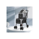 Two Tier Pet Stroller Double Dog