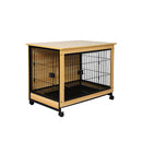 Wooden Wire Dog Kennel Side End