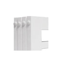 Wooden Pet Gate Dog Fence Safety White