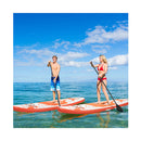 Floating Board with Premium Sup Accessories Adjustable Paddle for Fishing Yoga