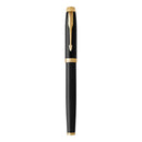 Parker Im Black Gold Trim Fountain Pen
