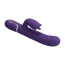 Party Up Alan Dual Motor Usb Rechargeable Vibrator Purple