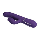 Party Up Alan Dual Motor Usb Rechargeable Vibrator Purple