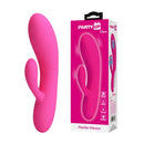 Party Up Clare Flexible Vibe Usb Rechargeable Rabbit Vibrator Pink