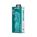 Party Up Dalida Teal 162Mm Usb Rechargeable Rabbit Vibrator