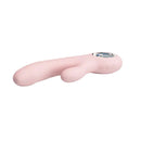 Party Up Dave Rabbit Vibe Pink 19 Cm Usb Rechargeable Rabbit Vibrator