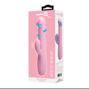 Party Up Dean Wavy Rotation Vibe Rotating Rabbit Vibrator Pink