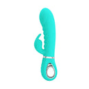 Party Up Edward Rabbit Vibe Teal 20 Cm Rechargeable Rabbit Vibrator