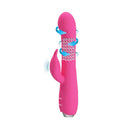 Party Up Eric Rotating Beads Vibrator Pink Rabbit Vibrator