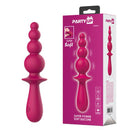 Party Up Evajane 171Mm Usb Rechargeable Beaded Vibrator