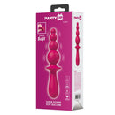 Party Up Evajane 171Mm Usb Rechargeable Beaded Vibrator