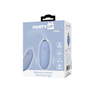 Party Up Ivan Remote Egg Purple Vibrating Egg With Wireless Remote