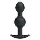 Party Up James Anal Bead Plug Black
