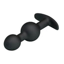 Party Up James Anal Bead Plug Black