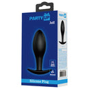 Party Up Jeff Silicone Plug Butt Plug Black
