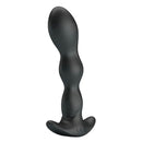 Party Up Jim Vibrating Plug Rechargeable Vibrating Butt Plug Black