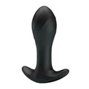 Party Up Keith Vibrating Butt Plug Usb Rechargeable Black