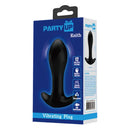 Party Up Keith Vibrating Butt Plug Usb Rechargeable Black
