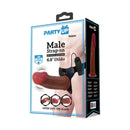 Party Up Nelson Vibrating Strap On Brown Vibrating Hollow Strap On