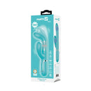 Party Up Paul Rolling Beads Thrusting Rabbit Vibrator Teal