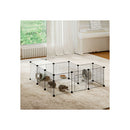 14 Panels Hamster Playpen Puppy Small Pets Fence